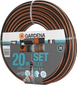 GARDENA - Comfort FLEX - 6-delige Tuinslangset Tuinslang - 20 Meter - 13 Mm -Beroemde Tuinonderhouds Winkel 1095x1200