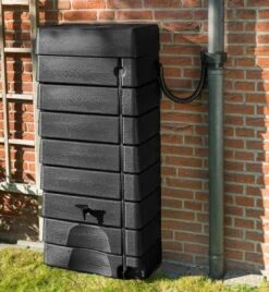 Garden Muurtank Regenton Zwart 320l - ThuisTuinieren.nl -Beroemde Tuinonderhouds Winkel 1104x1200