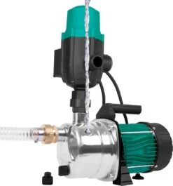 VONROC Hydrofoorpomp / Automatische Pomp - 1000W - 3500l/h - Met Drukschakelaar - Droogloopbeveiliging - Voor Besproeien En Huishoudwater -Beroemde Tuinonderhouds Winkel 1120x1200