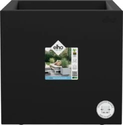 Elho Vivo Next Vierkant 40 - Plantenbak Voor Binnen & Buiten - Ø 39.0 X H 37.9 Cm - Zwart/Living Black -Beroemde Tuinonderhouds Winkel 1176x1200 4