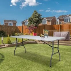 LifeGoods Klaptafel - Inklapbaar - 70x180cm - Verstelbare Vouwtafel - Weerbestendig - Wit 14 LifeGoods Klaptafel - Inklapbaar - 70x180cm - Verstelbare Vouwtafel - Weerbestendig - Wit -Beroemde Tuinonderhouds Winkel 1198x1200 1