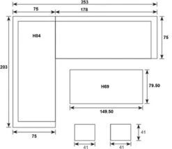 Merkloos Rivièra Original | Loungeset Hoekset Dining Set Tuinset | Wicker | Hoekbank, Hoge Tuintafel, 2 Hockers | 6 Zitplaatsen -Beroemde Tuinonderhouds Winkel 1200x1040