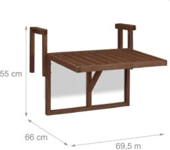Relaxdays Balkontafel Inklapbaar - Klaptafel Balkon - Tafel Reling - Hangtafel Hout 20 Relaxdays Balkontafel Inklapbaar - Klaptafel Balkon - Tafel Reling - Hangtafel Hout -Beroemde Tuinonderhouds Winkel 1200x1060