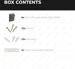 4x HOFTRONIC Dono - Solar Wandlamp Buiten - IP65 Waterdicht - Wintersolar Technologie Monokristal Zonnepaneel - 3000K Warm Wit (sfeervol) - Solar Tuinverlichting Zonne Energie -Beroemde Tuinonderhouds Winkel 1200x1102 2