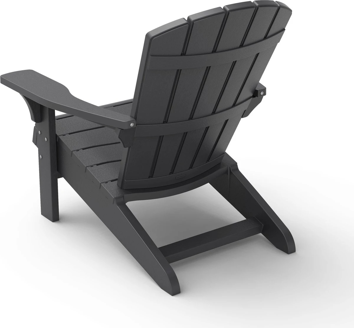 Keter Troy Adirondack Tuinstoel - 81x80x96,5cm - Grafiet 9 Keter Troy Adirondack Tuinstoel - 81x80x96,5cm - Grafiet - Afbeelding 9