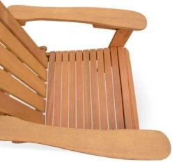 Alice's Garden Relaxstoel Adirondack Salamanca - FSC Eucalyptushout – Naturel -Beroemde Tuinonderhouds Winkel 1200x1134