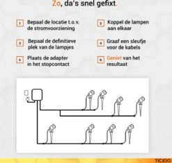 TIGIOO LED Tuinspot Buitenverlichting - 6 Tuinlampen - Tuinverlichting - Waterdicht (6 PACK) -Beroemde Tuinonderhouds Winkel 1200x1142