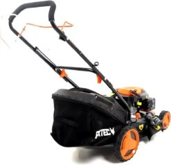 FUXTEC Grasmaaier Benzine - 46cm - Zelfrijdend / Zelftrekkend / Achterwielaandrijving - Mulchfunctie - Opvangbak 50L - FX-RM4646 -Beroemde Tuinonderhouds Winkel 1200x1156 1