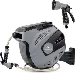 CoolHome Wandslangenbox 15 Meter + 1,5 Meter - Tuinslang Met Haspel- Slangenhouder 180° Draaibaar - Tuinslanghaspel Zwart - Grijs 13 CoolHome Wandslangenbox 15 Meter + 1,5 Meter - Tuinslang Met Haspel- Slangenhouder 180° Draaibaar - Tuinslanghaspel Zwart - Grijs -Beroemde Tuinonderhouds Winkel 1200x1158 2