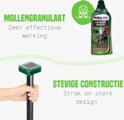 PetsBest Mollenverjager - Mollengranulaat - 2 Pack - Unieke Combinatie - Mollen Bestrijding -Beroemde Tuinonderhouds Winkel 1200x1162 1