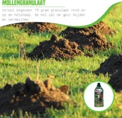 PetsBest Mollenverjager - Mollengranulaat - 2 Pack - Unieke Combinatie - Mollen Bestrijding -Beroemde Tuinonderhouds Winkel 1200x1162 2