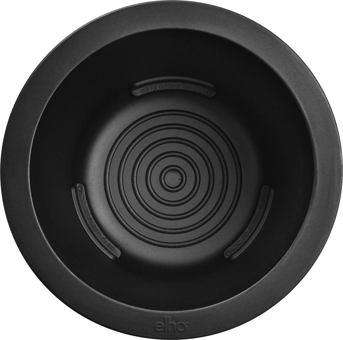 Elho Pure Coupe 41 - Bloempot Voor Binnen & Buiten - Ø 41.3 X H 57.9 Cm - Zwart/Zwart 7 Elho Pure Coupe 41 - Bloempot Voor Binnen & Buiten - Ø 41.3 X H 57.9 Cm - Zwart/Zwart - Afbeelding 7