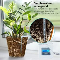 Automatisch Bewateringssysteem Voor Kamerplanten Met Pomp – Waterdruppelaar – Watergeefsysteem– Planten Watergever -Beroemde Tuinonderhouds Winkel 1200x1198 5
