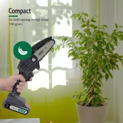 Mardin Mini Kettingzaag - Snoeizaag - Kettingzaag - Kettingzaag Electrisch Met 2 Accu - Inclusief Koffer - 1 Extra Accu - Zwart -Beroemde Tuinonderhouds Winkel 1200x1199 5