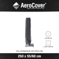 AeroCover Parasolhoes - Zweef Parasols - Grijs - 250x55 Cm (HxB) 26 AeroCover Parasolhoes - Zweef Parasols - Grijs - 250x55 Cm (HxB) -Beroemde Tuinonderhouds Winkel 1200x1200 131