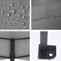 LifeGoods Partytent - 3x4.5 M - Zijwanden - Easy Up - Opvouwbaar - Waterdicht - Draagtas Met Wieltjes - Donkergrijs 16 LifeGoods Partytent - 3x4.5 M - Zijwanden - Easy Up - Opvouwbaar - Waterdicht - Draagtas Met Wieltjes - Donkergrijs -Beroemde Tuinonderhouds Winkel 1200x1200 142