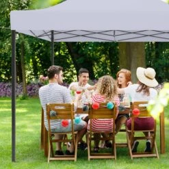 LifeGoods Partytent - 3x3 M - Zijwanden - Easy Up - Opvouwbaar - Waterdicht - Draagtas Met Wieltjes - Donkergrijs -Beroemde Tuinonderhouds Winkel 1200x1200 15