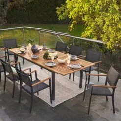 NATERIAL - Uitschuifbare Tuintafel ORIS - Uitschuifbare Tafel Voor 6 Tot 8 Personen - 180-240x100 Cm - Aluminium - Hout Eucalyptus 15 NATERIAL - Uitschuifbare Tuintafel ORIS - Uitschuifbare Tafel Voor 6 Tot 8 Personen - 180-240x100 Cm - Aluminium - Hout Eucalyptus -Beroemde Tuinonderhouds Winkel 1200x1200 176