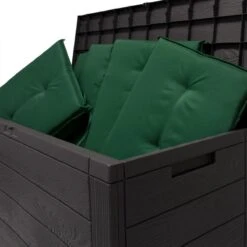 Merkloos Woody Tuin Opbergbox - 324 Liter 45x120x60 Cm - Tuinkussenbox - Antraciet/bruin -Beroemde Tuinonderhouds Winkel 1200x1200 183