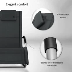 Sens Design Zonnebed - Ligbed - Weerbestendig - Antraciet -Beroemde Tuinonderhouds Winkel 1200x1200 204