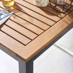 NATERIAL - Tuintafel Vierkant ORIS - 4 Personen - Houten Tafel 90x90 Cm - Aluminium - Met Houten Blad - Eucalyptus 9 NATERIAL - Tuintafel Vierkant ORIS - 4 Personen - Houten Tafel 90x90 Cm - Aluminium - Met Houten Blad - Eucalyptus -Beroemde Tuinonderhouds Winkel 1200x1200 24
