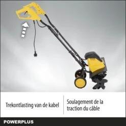 Powerplus POWXG72010 Tuinfrees - 1500W - Werkbreedte 450mm - Werkdiepte Max. 220mm - Incl. 6 Messen En Wielen -Beroemde Tuinonderhouds Winkel 1200x1200 245