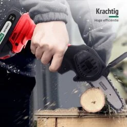 Mardin Mini Kettingzaag - Snoeizaag - Kettingzaag - Kettingzaag Electrisch Met 2 Accu - Inclusief Koffer - 1 Extra Accu - Rood -Beroemde Tuinonderhouds Winkel 1200x1200 259