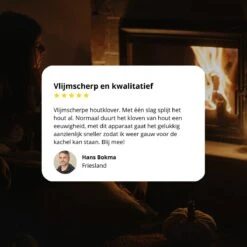 Miseru Houtklover – Geen Bijl Nodig – No Axe - Houtsplijter – Houtkliever – HANDMADE In Holland - Houtklover Voor Aanmaakhout – Metaal -Beroemde Tuinonderhouds Winkel 1200x1200 280