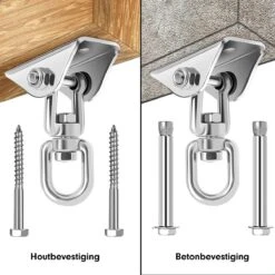 Luxe Ophangsysteem - 180° Schommelen, 360° Roteerbaar - Plafondhaak - Ophanghaak - Hangstoel Buiten - Hangstoel Binnen – Schommelstoel - Schommel - Bokszakken - RVS - Nederlandse Handleiding - 15 Luxe Ophangsysteem - 180° Schommelen, 360° Roteerbaar - Plafondhaak - Ophanghaak - Hangstoel Buiten - Hangstoel Binnen – Schommelstoel - Schommel - Bokszakken - RVS - Nederlandse Handleiding - -Beroemde Tuinonderhouds Winkel 1200x1200 31