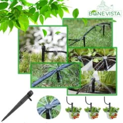 Bone Vista® 155 Stuks Water Druppelslang Irrigatiesysteem Tuin – Bewateringssysteem & Druppelsysteem -Beroemde Tuinonderhouds Winkel 1200x1200 405