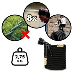 In Round Flexibele Tuinslang – 22,5 Meter – Sproeikop, Tuinslanghouder -Beroemde Tuinonderhouds Winkel 1200x1200 426