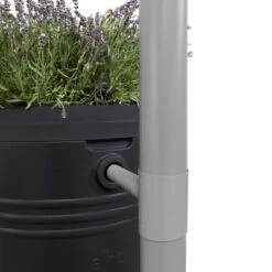 Elho Green Basics Regenton - Regenton - Living Black - Buiten - 200 Liter -Beroemde Tuinonderhouds Winkel 1200x1200 440