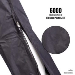 MaxxGarden Parasolhoes - Afdekhoes Voor Zweefparasol - Beschermhoes - 200-400 Cm - Met Rits En Trekkoord - Zwart -Beroemde Tuinonderhouds Winkel 1200x1200 47