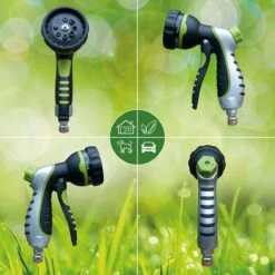 G-Flex Flexibele Tuinslang - Waterslang - 8 Verschillende Sproeistanden - Inclusief Opbergtas/splitter/Koppelstuk/Houder/Rubbers - 30 Meter -Beroemde Tuinonderhouds Winkel 1200x1200 500