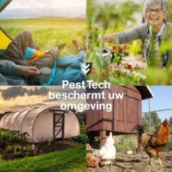 Pest-Tech PT-221 | Ultrasone Kattenverjager Op Zonneenergie | Kattenschrik | Marterverjager | Dierenverjager | Kattenafweermiddel | Ongedierte Verjager - Met USB Oplaadkabel -Beroemde Tuinonderhouds Winkel 1200x1200 536