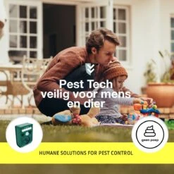 Pest-Tech PT-221 | Ultrasone Kattenverjager Op Zonneenergie | Kattenschrik | Marterverjager | Dierenverjager | Kattenafweermiddel | Ongedierte Verjager - Met USB Oplaadkabel -Beroemde Tuinonderhouds Winkel 1200x1200 539