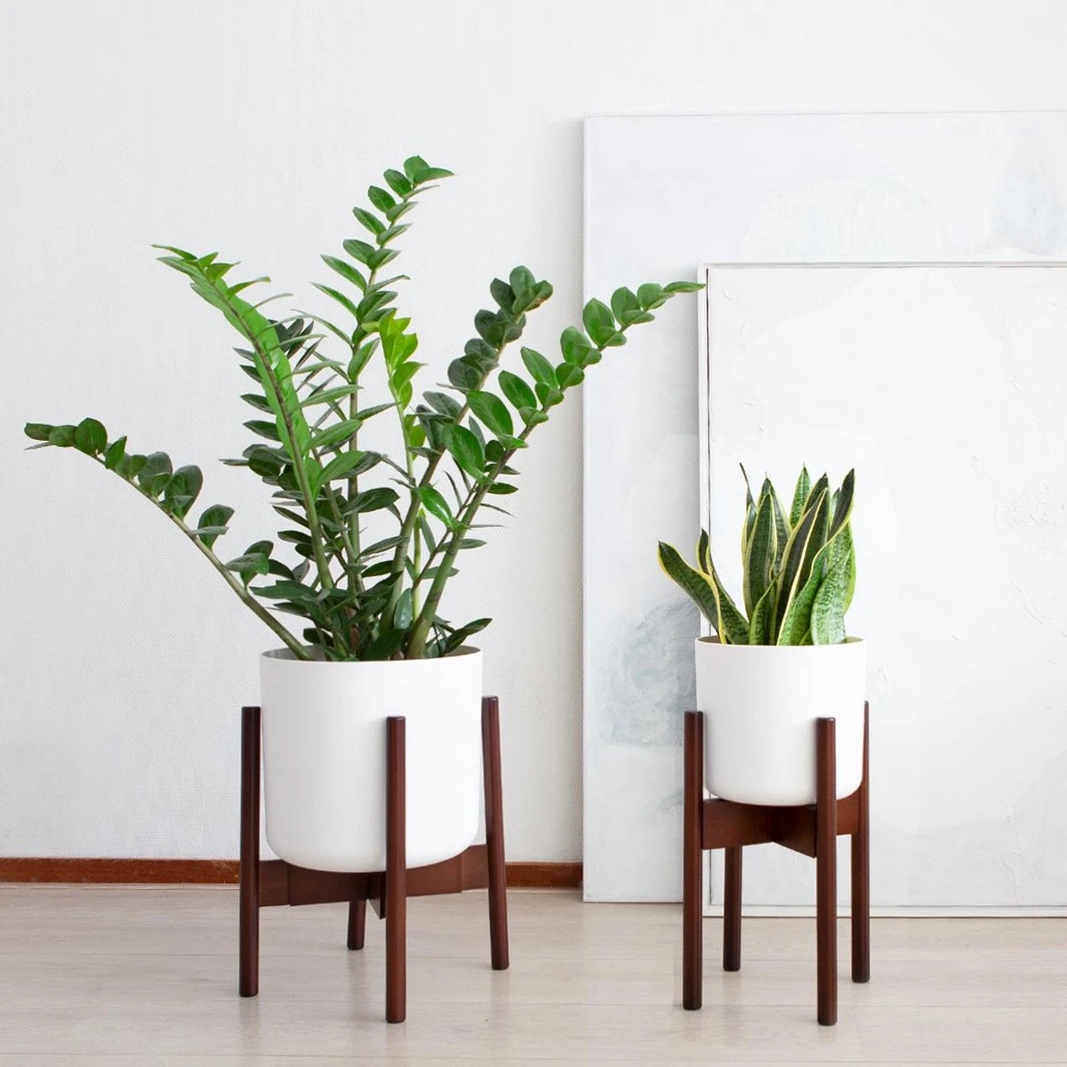 LifeGoods Planten Standaard - Uitschuifbare Bloempothouder - 20 Tot 30 Cm - Donker Bamboe 6 LifeGoods Planten Standaard - Uitschuifbare Bloempothouder - 20 Tot 30 Cm - Donker Bamboe - Afbeelding 6