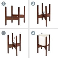 LifeGoods Planten Standaard - Uitschuifbare Bloempothouder - 20 Tot 30 Cm - Donker Bamboe 17 LifeGoods Planten Standaard - Uitschuifbare Bloempothouder - 20 Tot 30 Cm - Donker Bamboe -Beroemde Tuinonderhouds Winkel 1200x1200 548