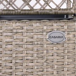 Casaria Polyrattan Bloembak – 3 Bakken Klimophek - Crème -Beroemde Tuinonderhouds Winkel 1200x1200 610