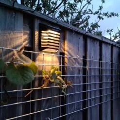 4x HOFTRONIC Dono - Solar Wandlamp Buiten - IP65 Waterdicht - Wintersolar Technologie Monokristal Zonnepaneel - 3000K Warm Wit (sfeervol) - Solar Tuinverlichting Zonne Energie -Beroemde Tuinonderhouds Winkel 1200x1200 639