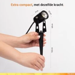 TIGIOO LED Tuinspot Buitenverlichting - 6 Tuinlampen - Tuinverlichting - Waterdicht (6 PACK) -Beroemde Tuinonderhouds Winkel 1200x1200 647