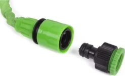 Benson - Tuinslang - Fexibel - 10 Meter - Tuinslang Met Koppeling - Spuitpistool - Groen -Beroemde Tuinonderhouds Winkel 1200x728