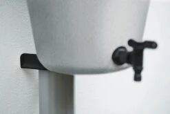 Elho Green Basics Rain Catcher 33 - Regenton Voor Balkonbuiten - Ø 33.5 X H 73.5 Cm - Grijs/Living Concrete -Beroemde Tuinonderhouds Winkel 1200x800 121