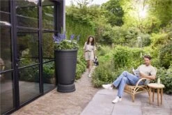 Elho Green Basics Regenton Plus 126 - Regenton Voor Kweken En Oogsten - Ø 70.5 X H 101.0 Cm - Zwart/Living Black -Beroemde Tuinonderhouds Winkel 1200x800 125