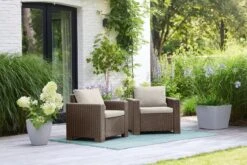 Allibert California Loungeset - 5 Personen - Cappuccino 23 Allibert California Loungeset - 5 Personen - Cappuccino -Beroemde Tuinonderhouds Winkel 1200x800 40