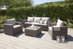 Allibert California Loungeset - 5 Personen - Cappuccino 26 Allibert California Loungeset - 5 Personen - Cappuccino -Beroemde Tuinonderhouds Winkel 1200x800 41