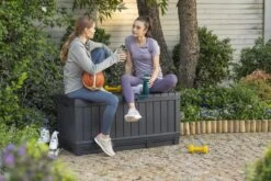 Keter Kentwood Opbergbox - 128x53.6x59 Cm - 350 L - Grafiet -Beroemde Tuinonderhouds Winkel 1200x800 62