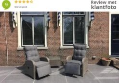 Loungeset Duoset Melia 2 Verstelbare Stoelen + Tafel - Balkonset -Beroemde Tuinonderhouds Winkel 1200x829