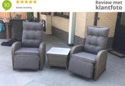 Loungeset Duoset Melia 2 Verstelbare Stoelen + Tafel - Balkonset -Beroemde Tuinonderhouds Winkel 1200x831