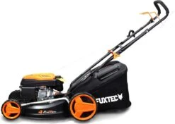 FUXTEC Grasmaaier Benzine - 46cm - Zelfrijdend / Zelftrekkend / Achterwielaandrijving - Mulchfunctie - Opvangbak 50L - FX-RM4646 -Beroemde Tuinonderhouds Winkel 1200x856 2